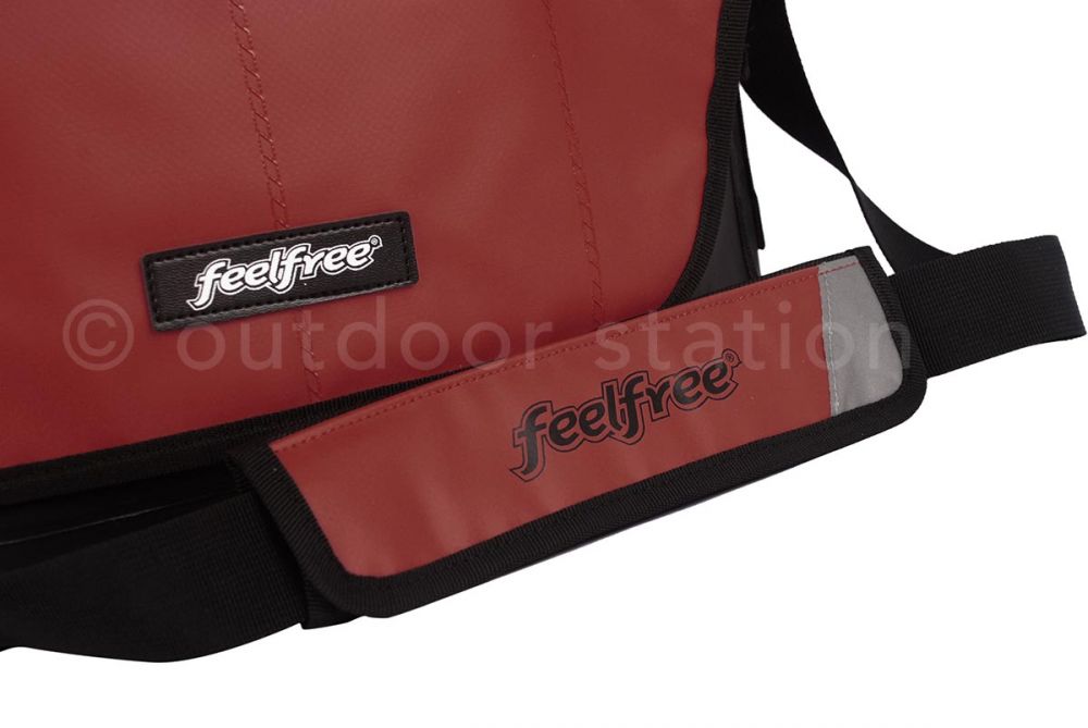 Feelfree naramna torba Runner EX messenger L Rdeča