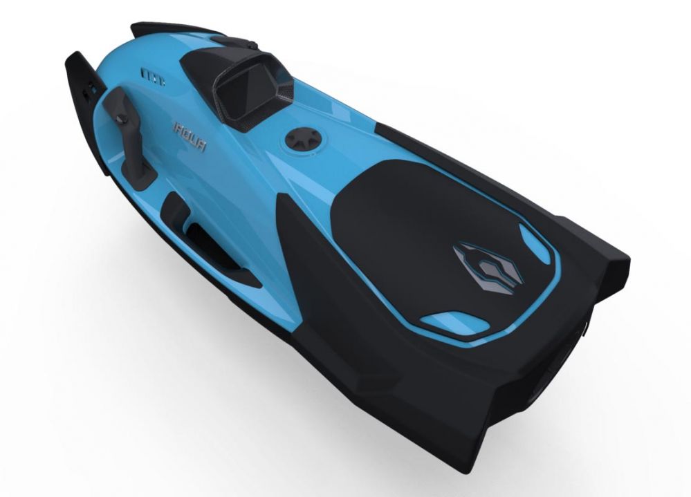 iAqua podvodni skuter SeaDart MAX Bahamas modra