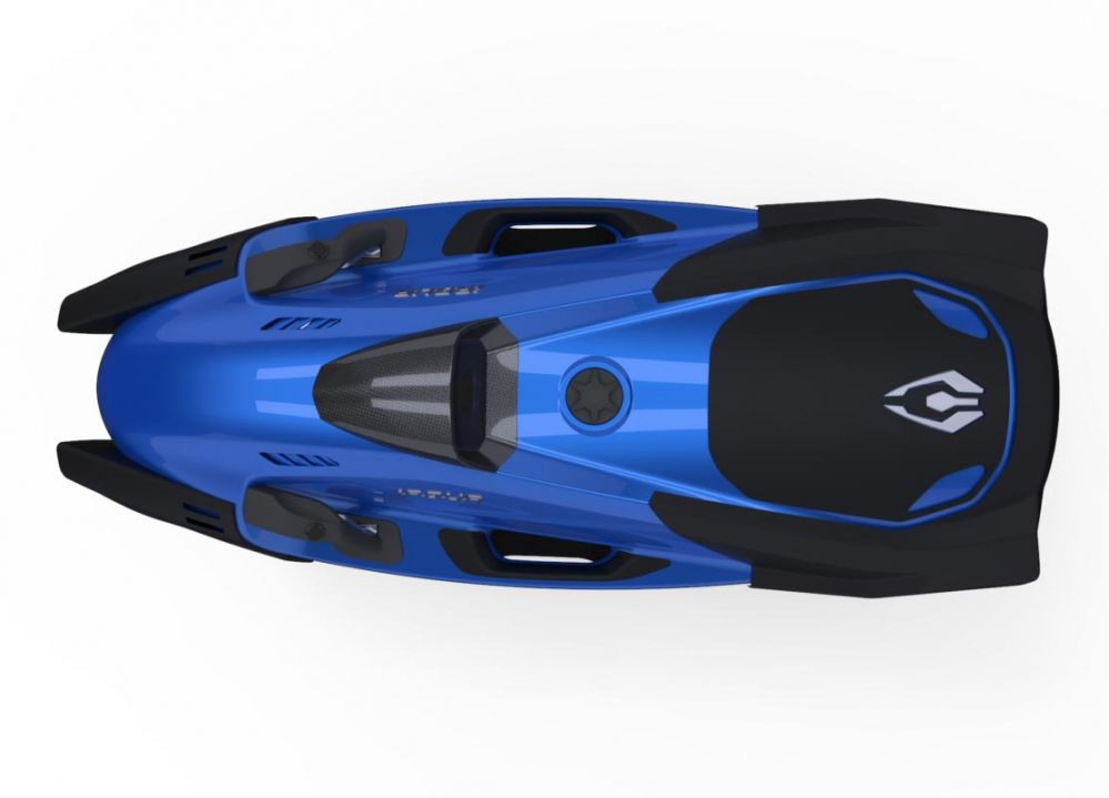 iAqua podvodni skuter SeaDart MAX+ Pacific Modra