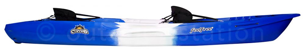 Kajak dvosed/trosed Feelfree Corona sapphire blue