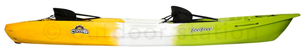 Kajak dvosed/trosed Feelfree Corona melon