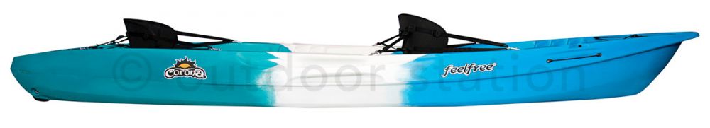 Kajak dvosed/trosed Feelfree Corona ice cool