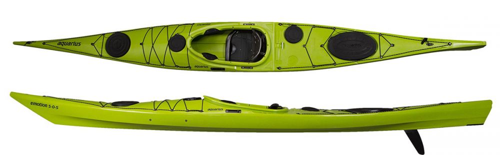 Kajak za morje Aquarius Sea Emotion 505 limeta zelena