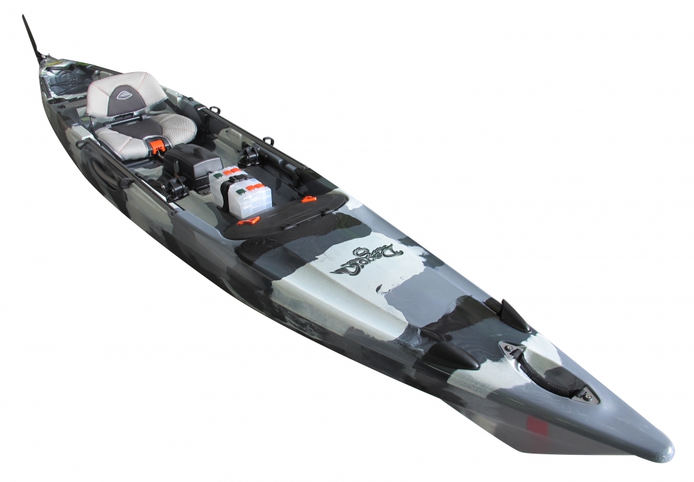 Kajak za ribolov Feelfree Dagon 14 Sonar pod