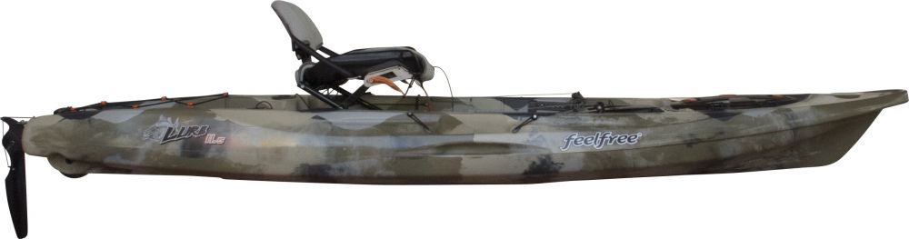 Kajak za ribolov Feelfree Lure 11.5 v2 Sonar pod (desert camo)