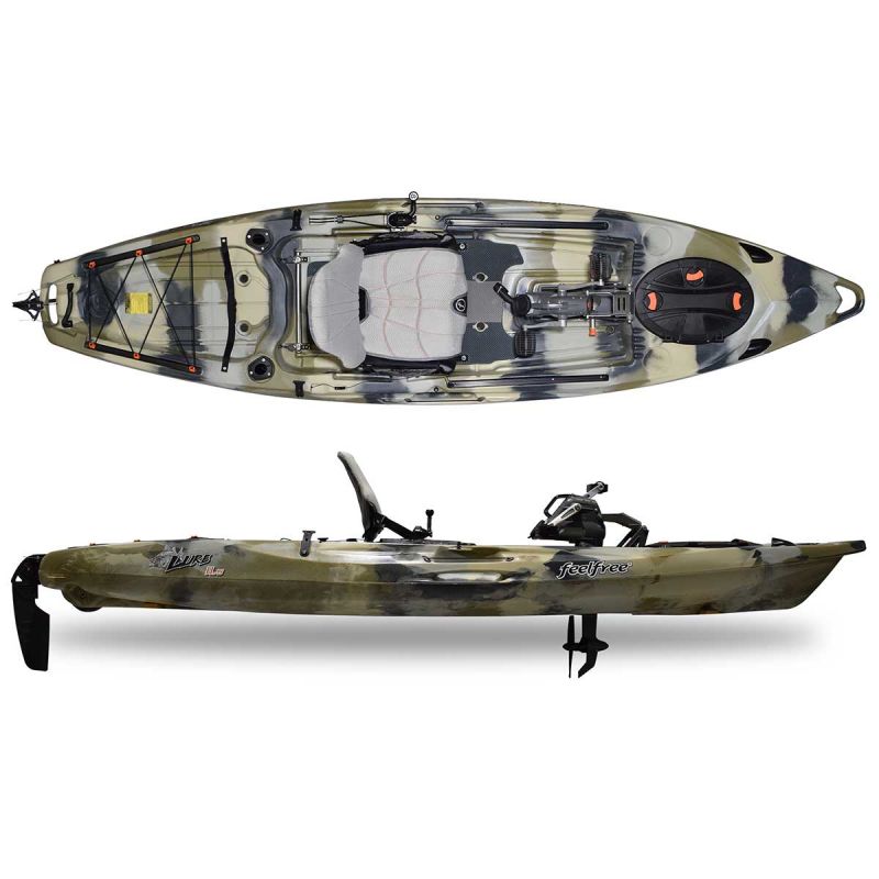 Kajak za ribolov Feelfree Lure 11.5 v2 OD ready desert camo