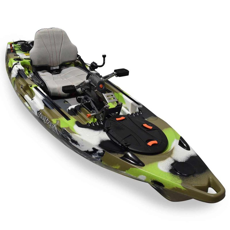 Kajak za ribolov Feelfree Lure 11.5 v2 OD ready lime camo