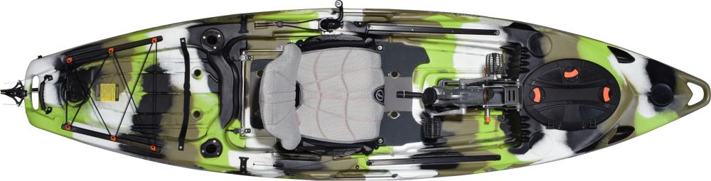 Kajak za ribolov Feelfree Lure 11.5 v2 OD ready lime camo