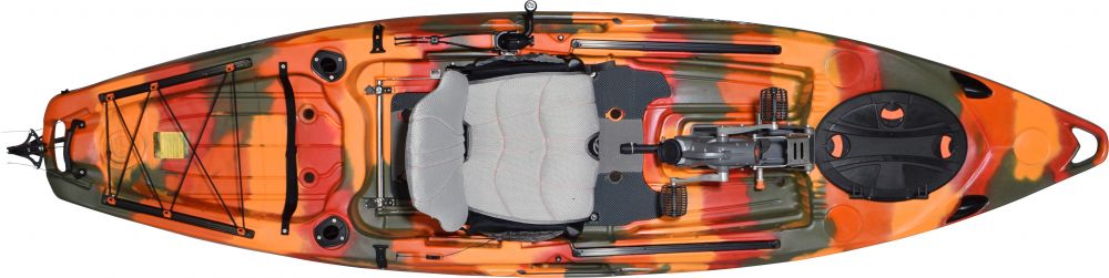 Kajak za ribolov Feelfree Lure 11.5 v2 OD ready orange camo