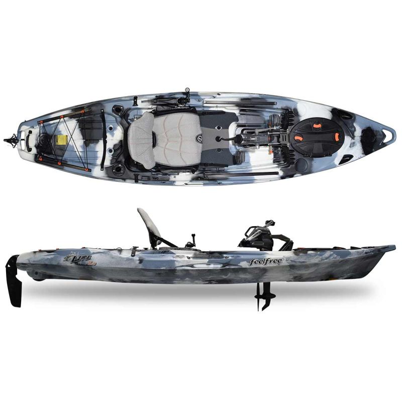 Kajak za ribolov Feelfree Lure 11.5 v2 OD ready winter camo
