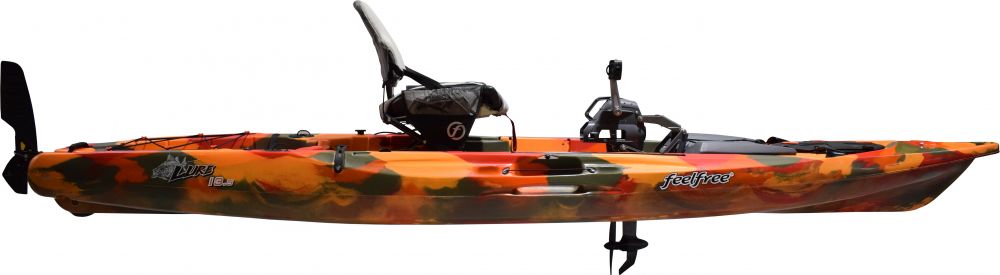 Kajak za ribolov Feelfree Lure 13.5 v2 OD ready orange camo