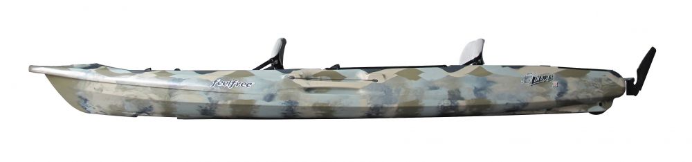 Kajak za ribolov Feelfree Lure II Tandem desert camo