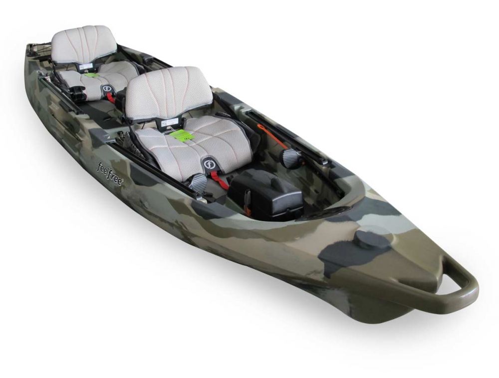 Kajak za ribolov Feelfree Lure II Tandem desert camo