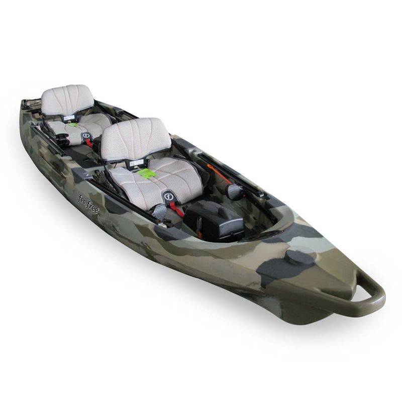 Kajak za ribolov Feelfree Lure II Tandem OD ready desert camo