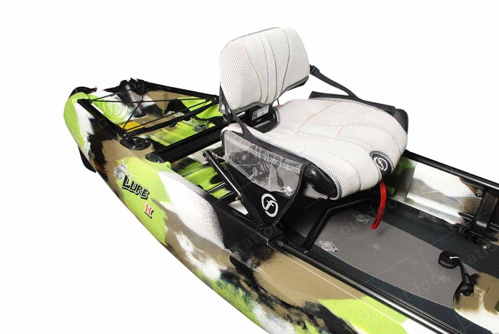 Kajak za ribolov Feelfree Lure II Tandem OD ready lime camo