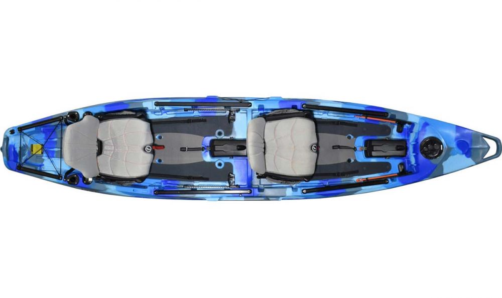 Kajak za ribolov Feelfree Lure II Tandem OD ready ocean