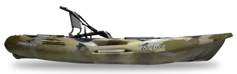 Kajak za ribolov Feelfree Moken 10 V2 desert camo