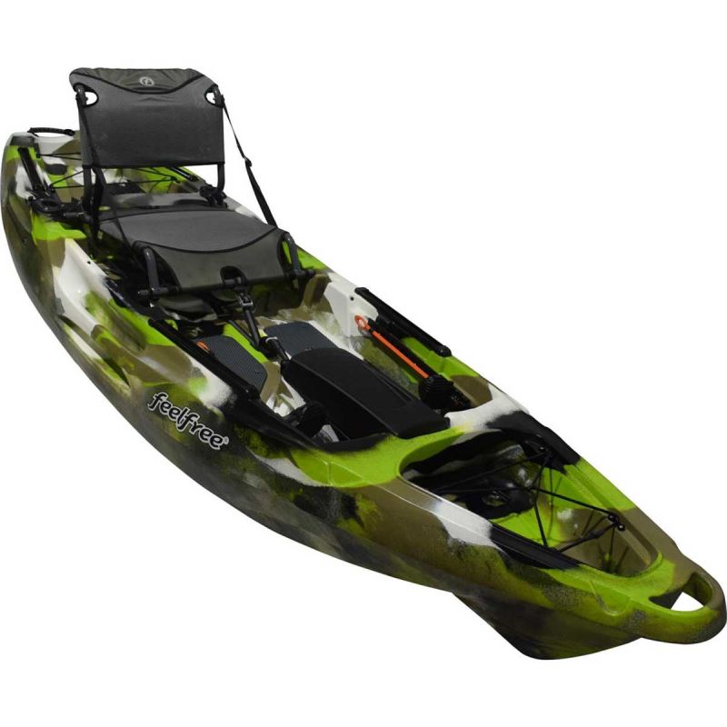 Kajak za ribolov Feelfree Moken 10 V2 lime camo
