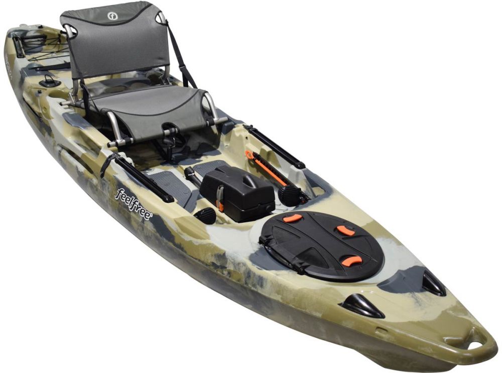 Kajak za ribolov Feelfree Moken 12.5 V2 desert camo
