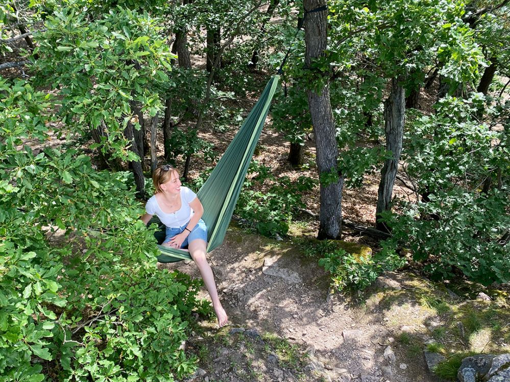 La Siesta potovalna viseča mreža  Colibri forest
