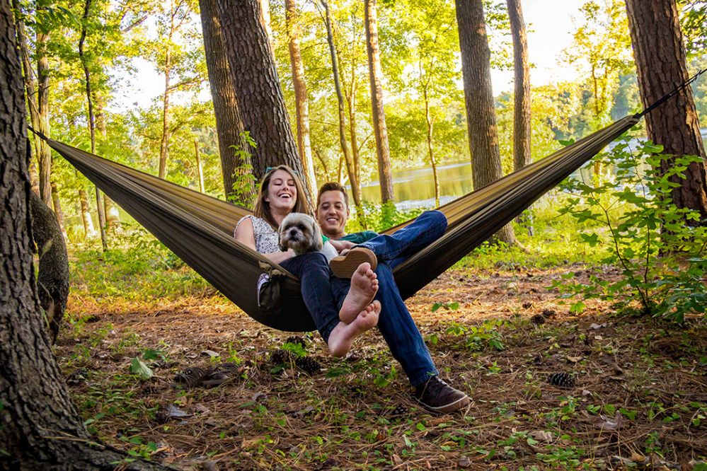 La Siesta potovalna viseča mreža za dva Colibri canyon