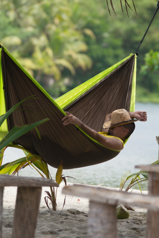 La Siesta potovalna viseča mreža za dva Colibri limeta