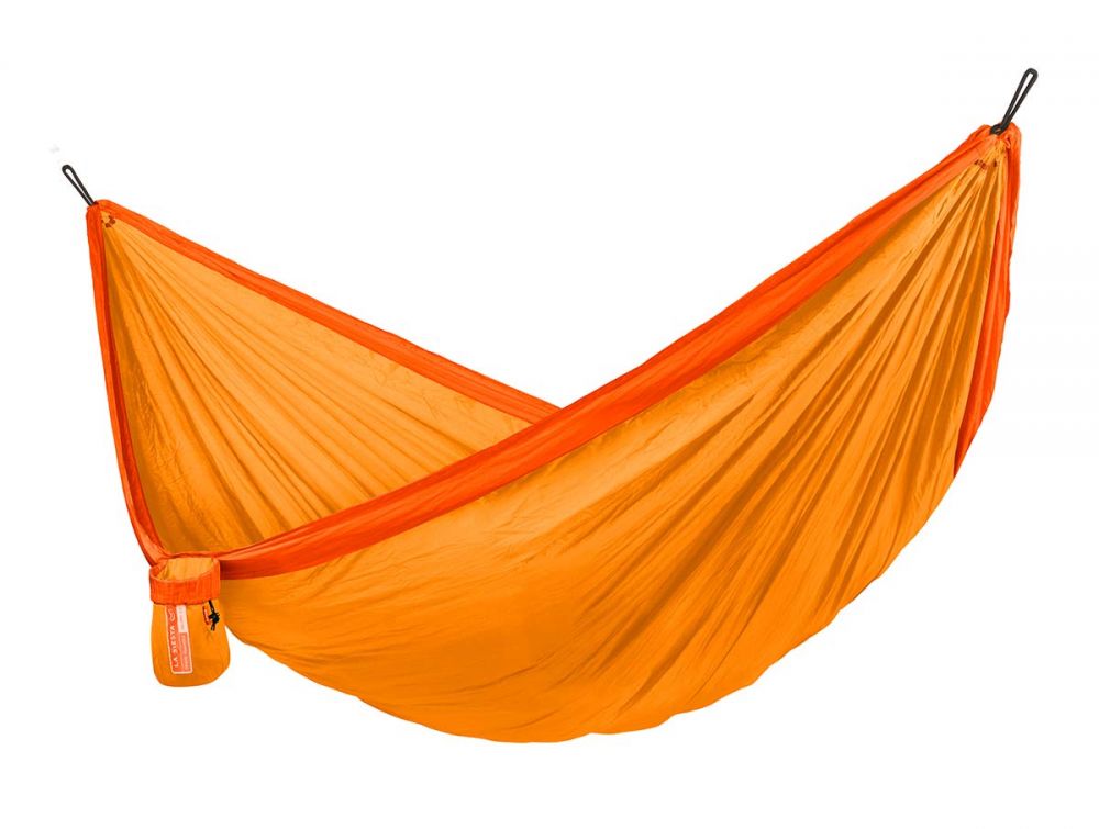 La Siesta potovalna viseča mreža za dva Colibri oranžna