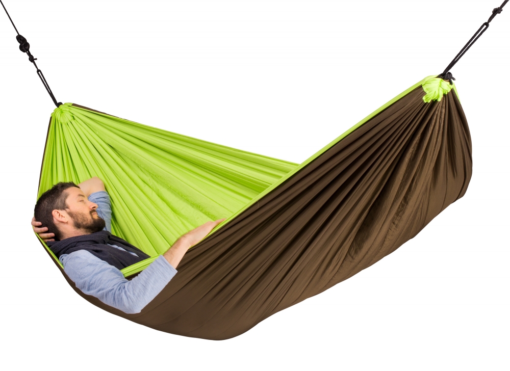 La Siesta prešita potovalna viseča mreža Colibri Limeta