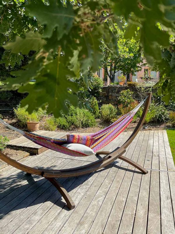 La Siesta viseča mreža bio Flora Double Rože