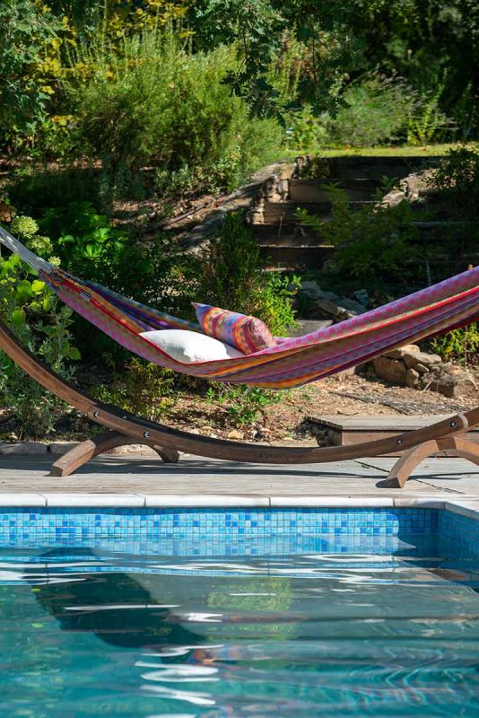 La Siesta viseča mreža bio Flora Double Rože