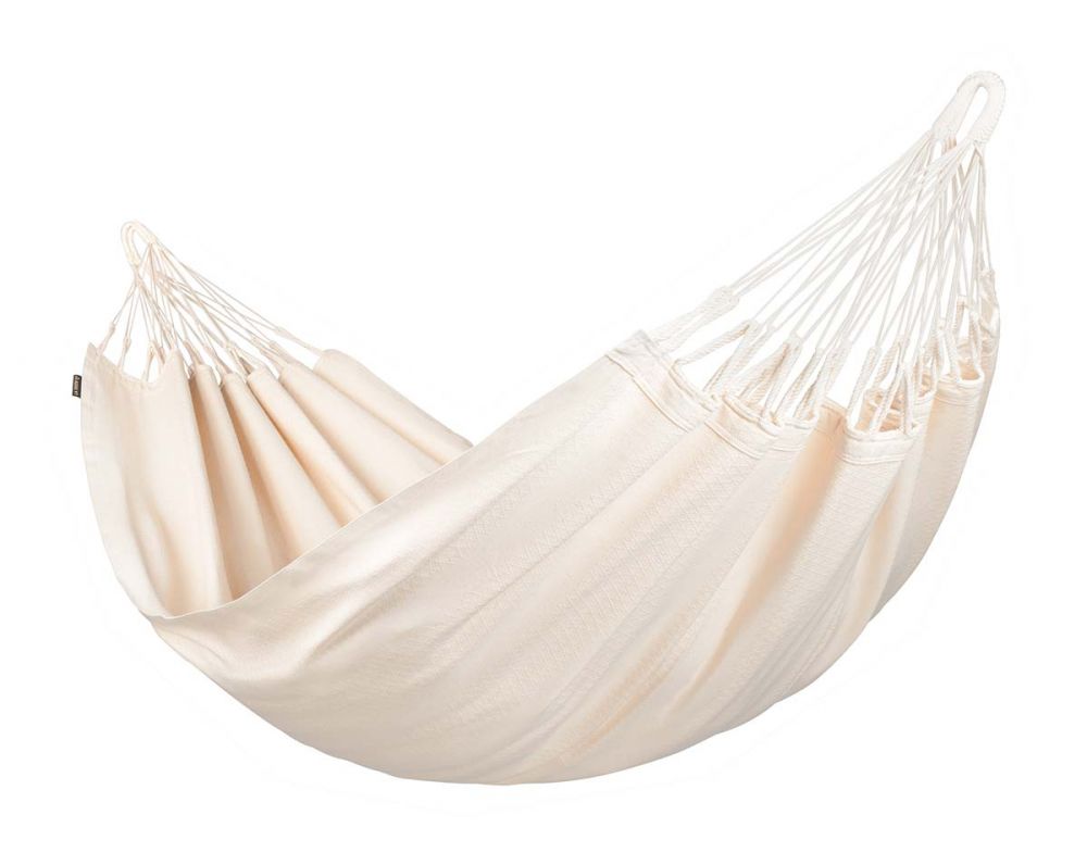 La Siesta viseča mreža bio bombaž Modesta Single latte