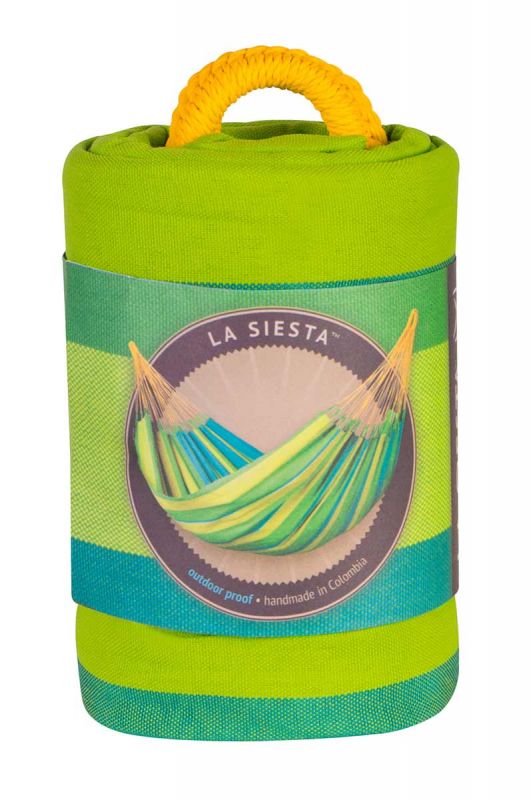 La Siesta viseča mreža Sonrisa limeta zelena