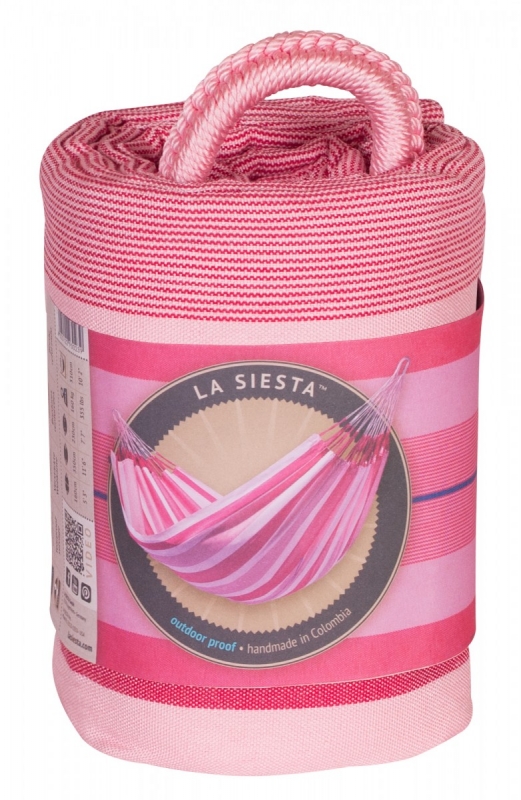 La Siesta viseča mreža za dva Aventura wild rose