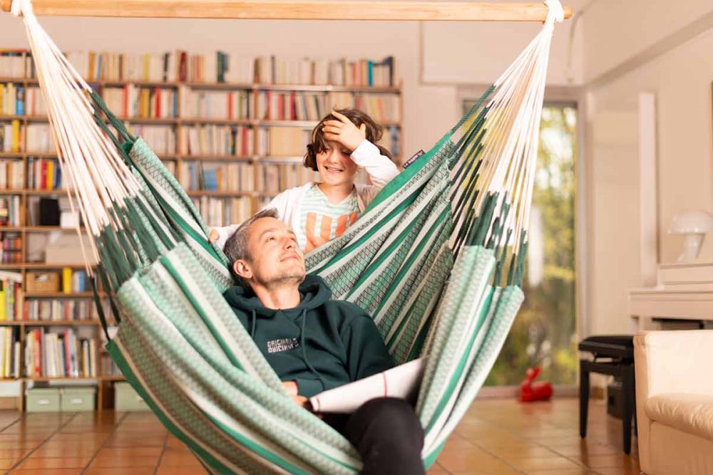 La Siesta viseči stol Habana Comfort agave