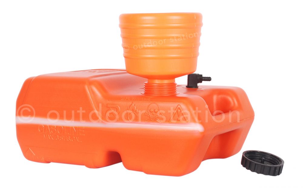 PVC lijak za gorivo Φ15cm oranžen