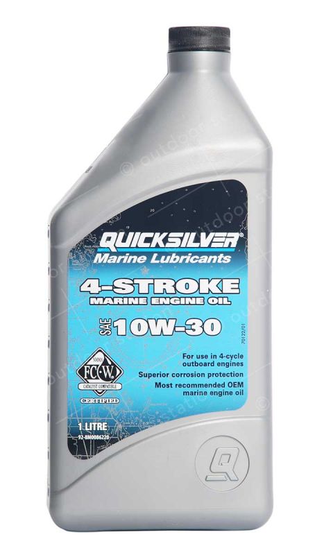 Quicksilver 10w30 motorno olje za 4t izvenkrmne motorje 4 l