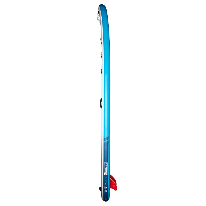 Red Paddle Co SUP deska 10'6'' Ride modra z Angle TRAVEL Fiberglass veslom
