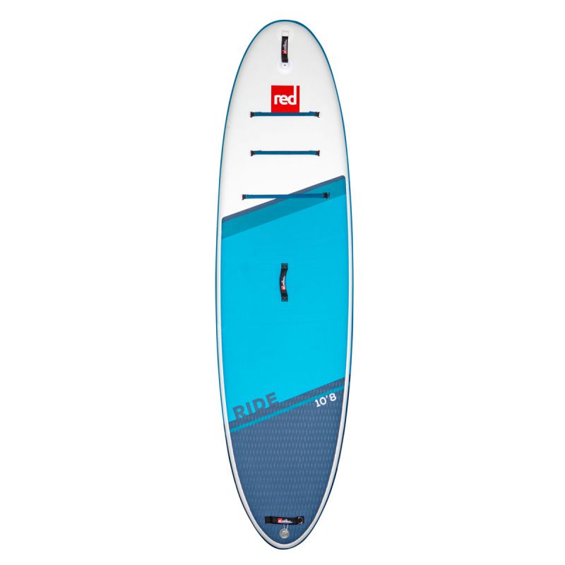 Red Paddle Co SUP deska 10'8'' Ride z Angle TRAVEL fiberglass veslom