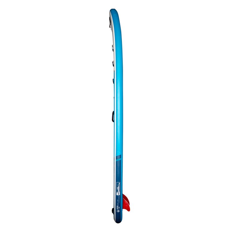 Red Paddle Co SUP deska 10'8'' Ride z Angle TRAVEL fiberglass veslom