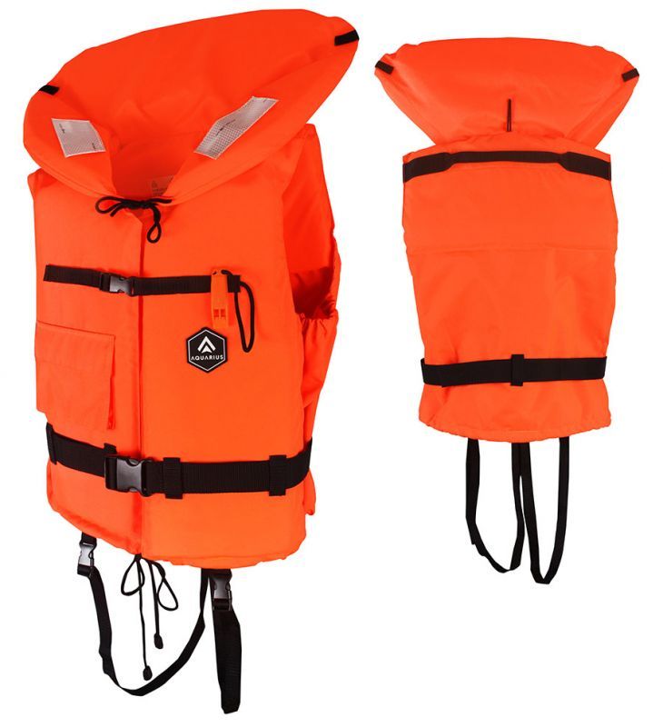 Rešilni jopič Aquarius oranžen XL 100N