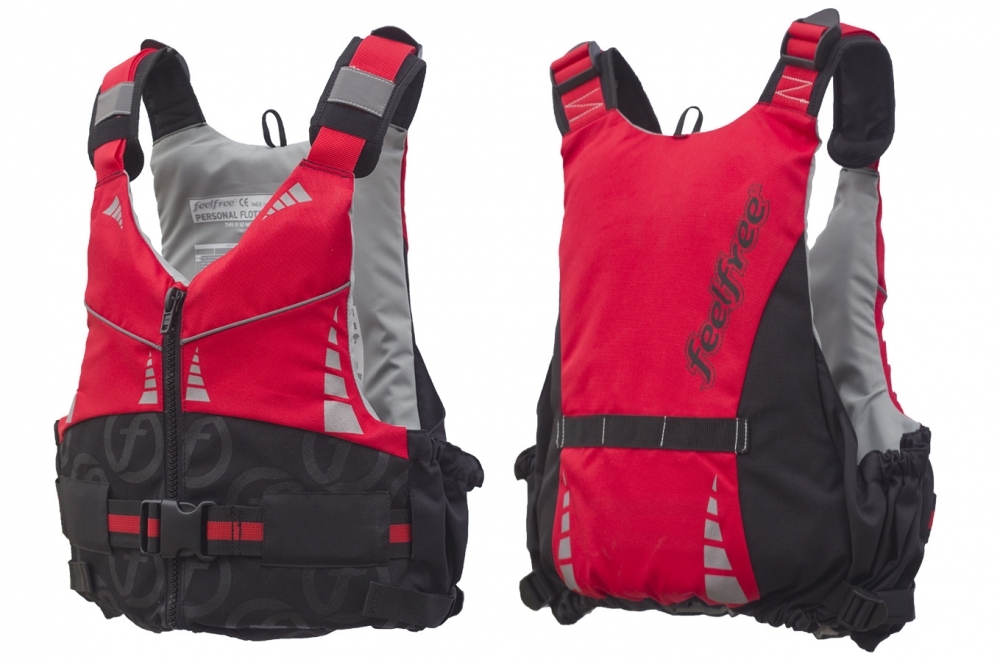 Rešilni jopič Feelfree Advance L/XL 70N Rdeč
