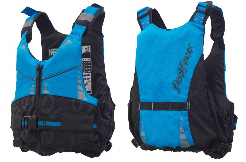 Rešilni jopič Feelfree Advance S/M 55N Moder