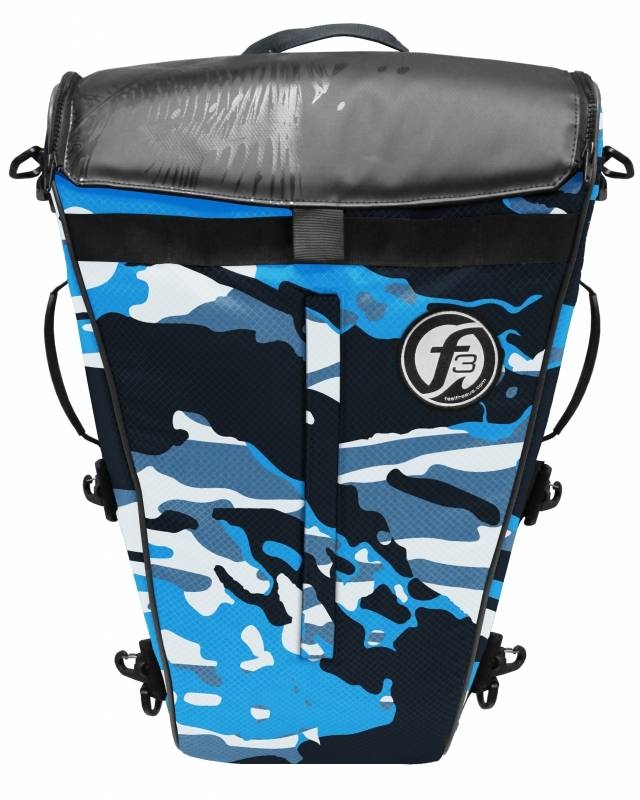 Ribiška hladilna torba za ribe Feelfree M blue camo