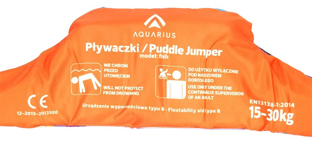 Rokavčki za otroke Puddle Jumper riba
