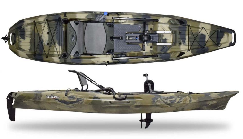 Seastream kajak za ribolov Angler 120 PD Terra Camo