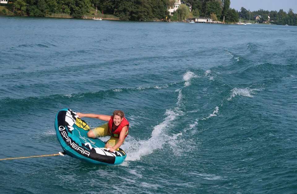 Spinera Ikran 1 napihljiva vlečna tuba za čoln