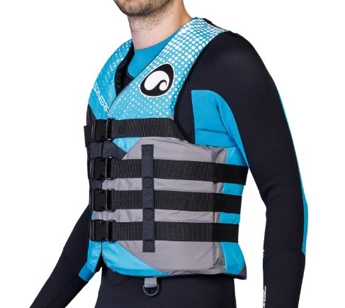 Rešilni jopič Jet Ski Deluxe Nylon 50N blue M