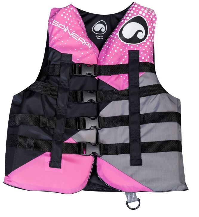 Rešilni jopič Jet Ski Deluxe Nylon 50N pink L