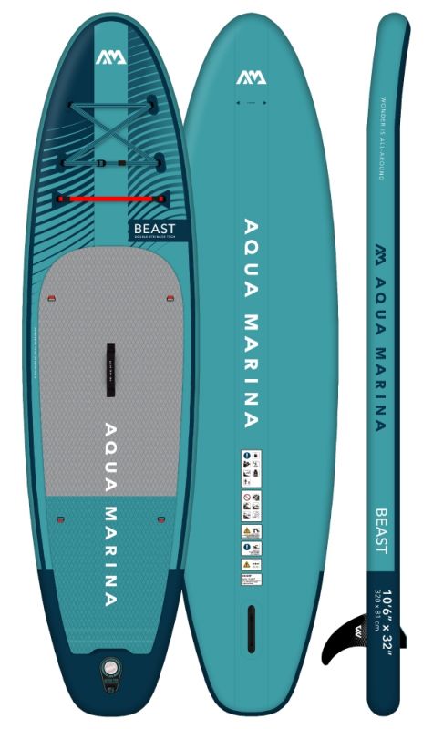 Sup deska Aqua Marina Beast 10’6″ z veslom