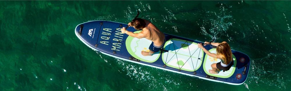 Sup deska Aqua Marina Super Trip 14'0'' tandem z vesli